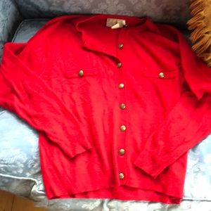 Vtg Tally Ho preppy cardigan